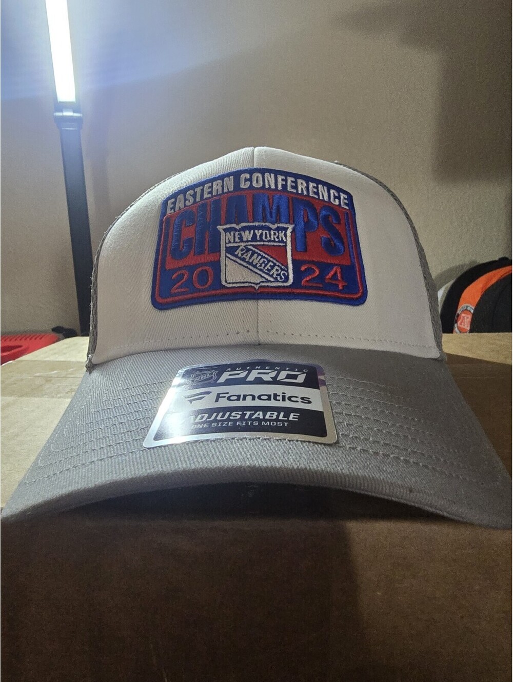 fanatics authentic pro New York Rangers 2024 Eastern Conference Champions